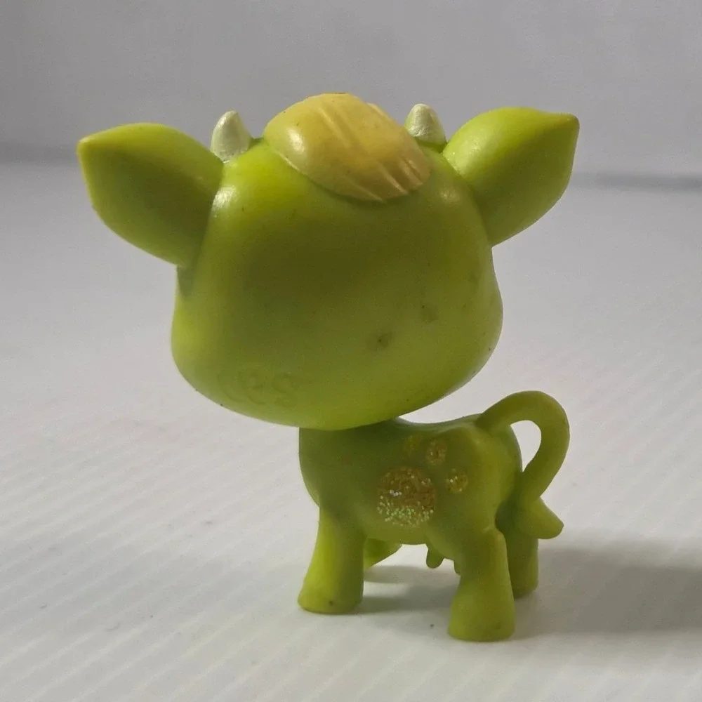 Littlest Pet Shop‎ Cow Mini Green Fair #465
